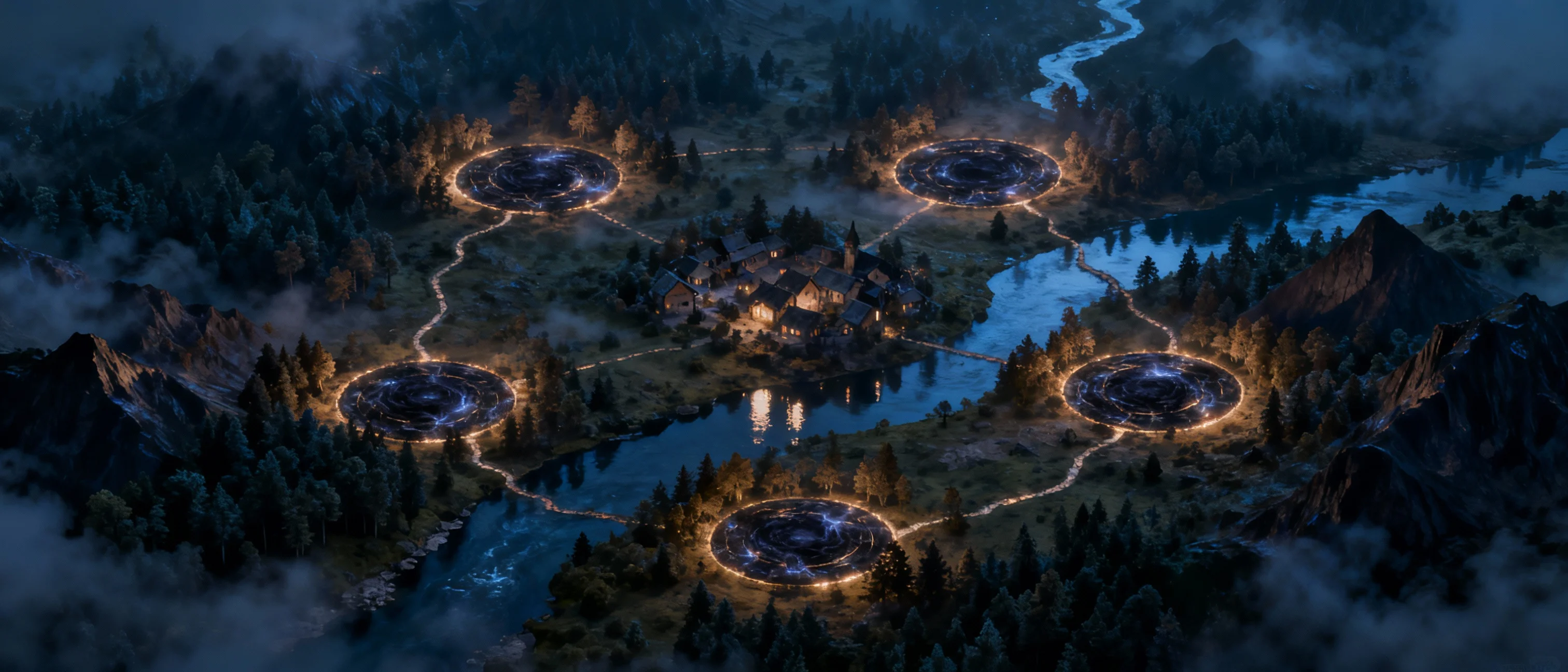 Mystic Nusa Map